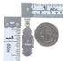 Southwest Turquoise Inlay Silver Pendant YX51561